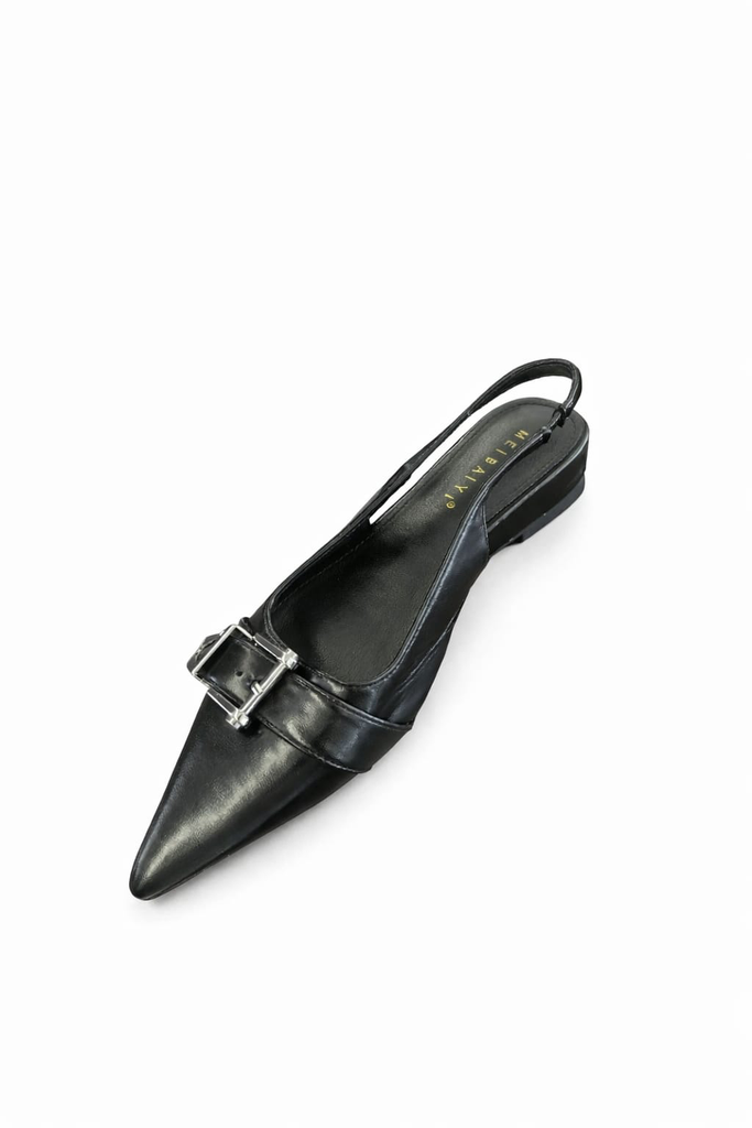 Slingback (Black, 36)